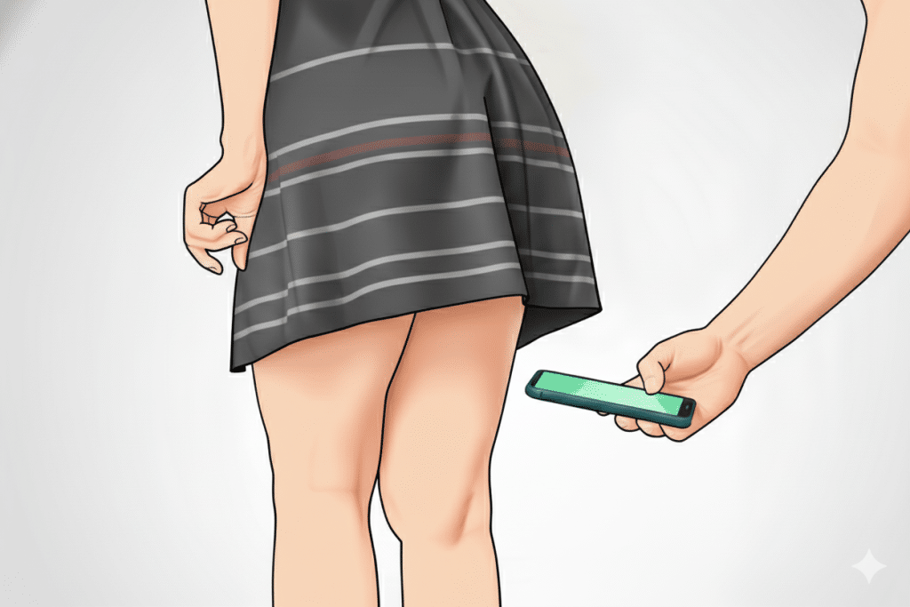Voyuerism image underskirt
