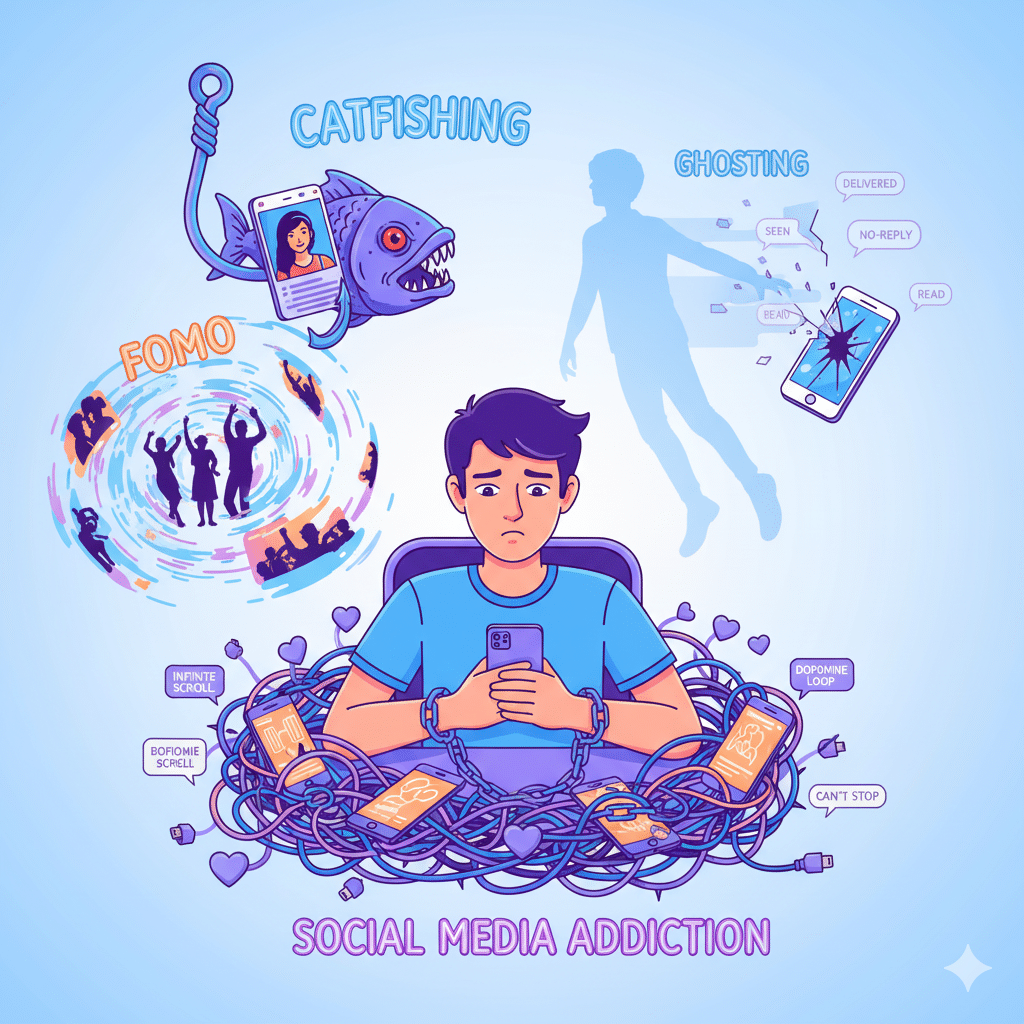 Social Media Ills image